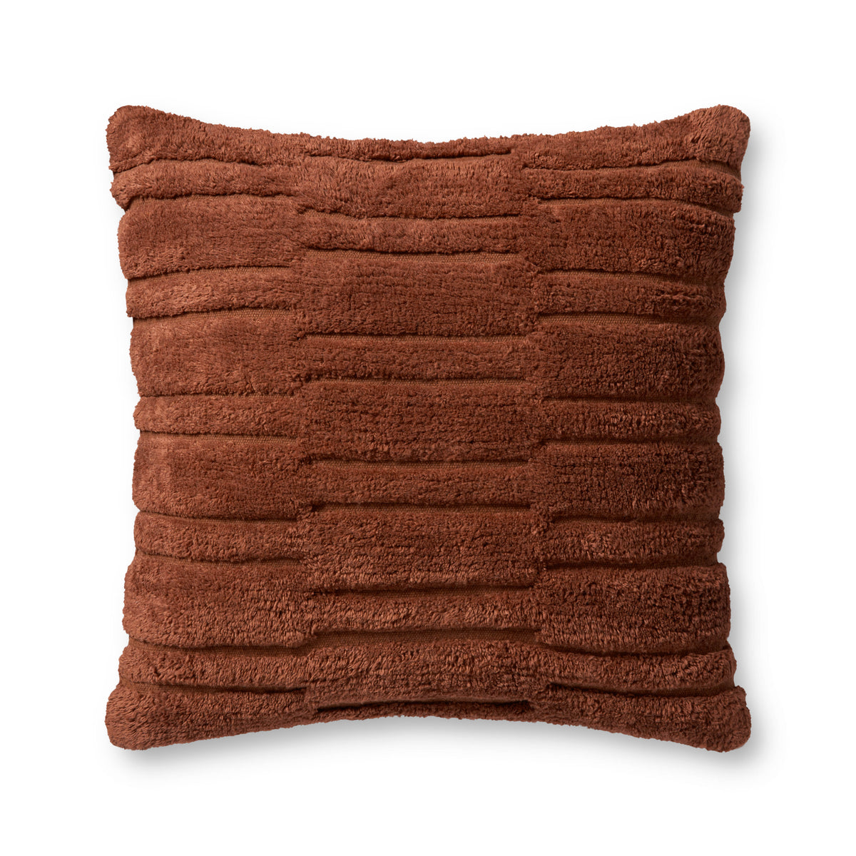 Arabella Rust Pillow - Aerial Image