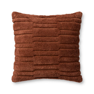 Arabella Rust Pillow - Aerial Image