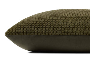 Dark Olive Pillow - Rug Corner (H)