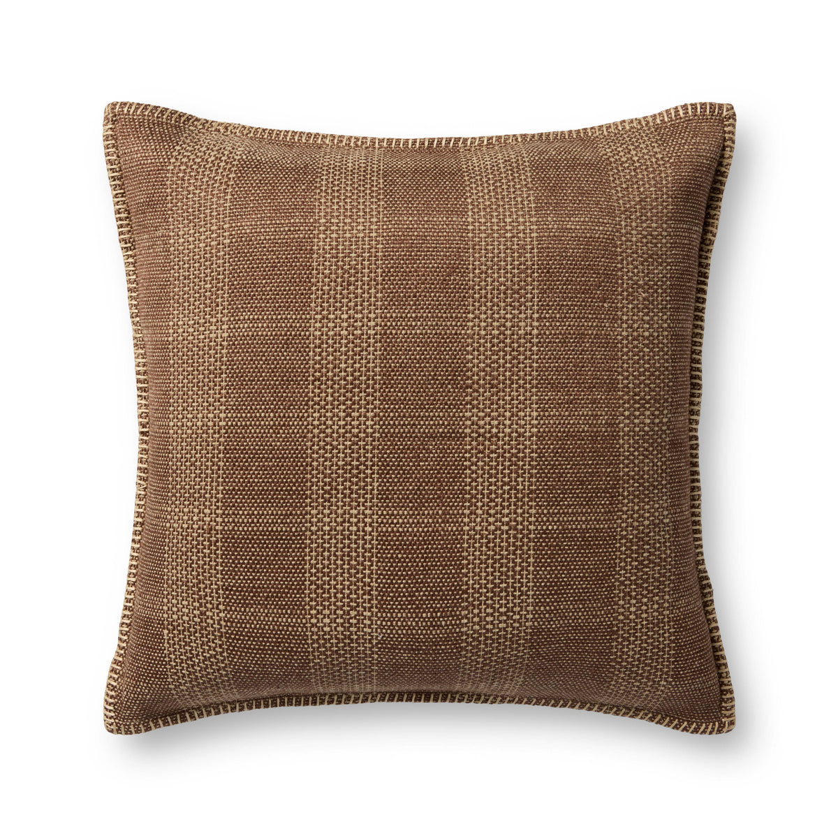 Brown / Tan Pillow - Aerial Image