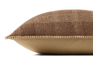 Brown / Tan Pillow - Rug Corner (H)