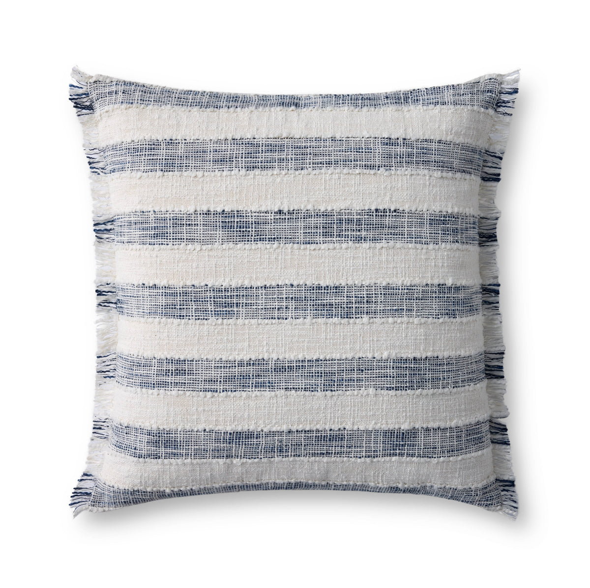 Blue / Ivory Pillow - Aerial Image
