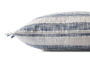 Blue / Ivory Pillow - Rug Corner (H)