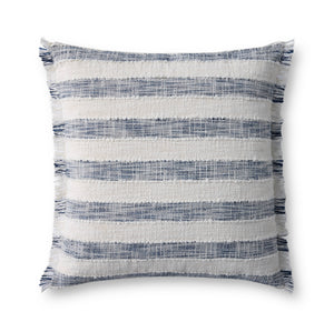 Blue / Ivory Pillow - Aerial Image