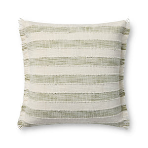 Green / Ivory Pillow - Aerial Image