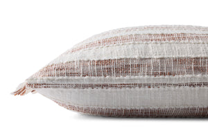 Rust / Ivory Pillow - Rug Corner (H)