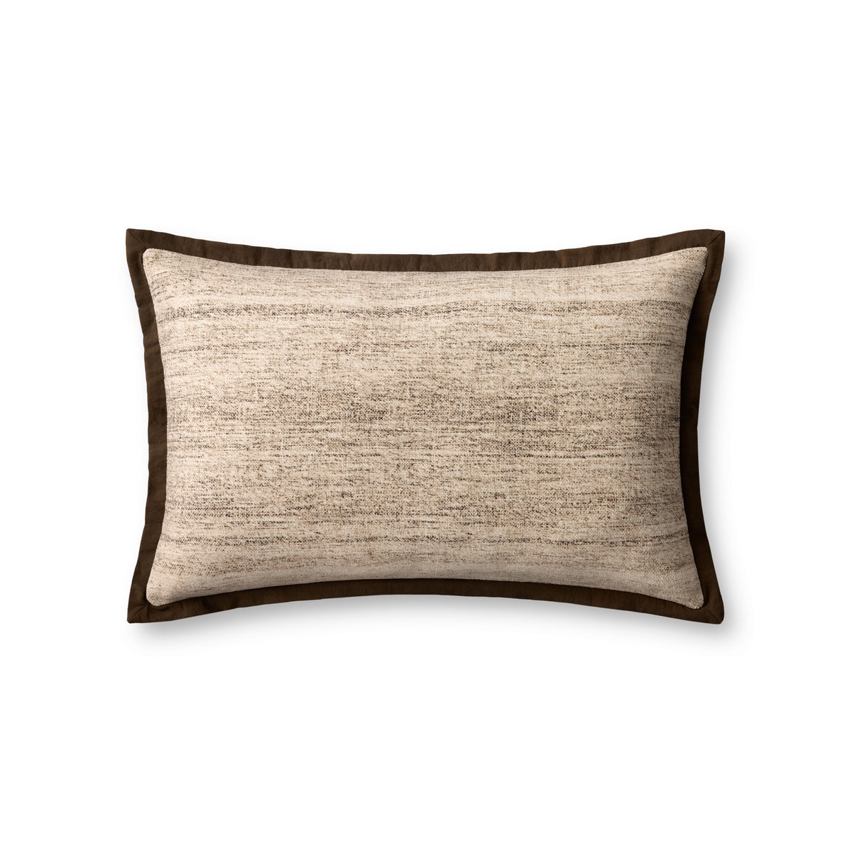 Brown / Ivory Pillow - Aerial Image