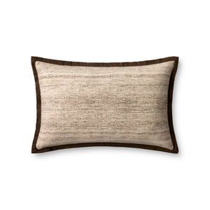 Brown / Ivory Pillow - Aerial Image