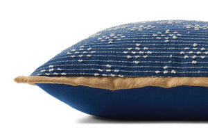 Blue Pillow - Rug Corner (H)