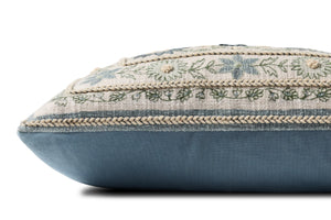 Blue / Multi Pillow - Rug Corner (H)