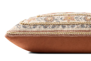 Red / Multi Pillow - Rug Corner (H)