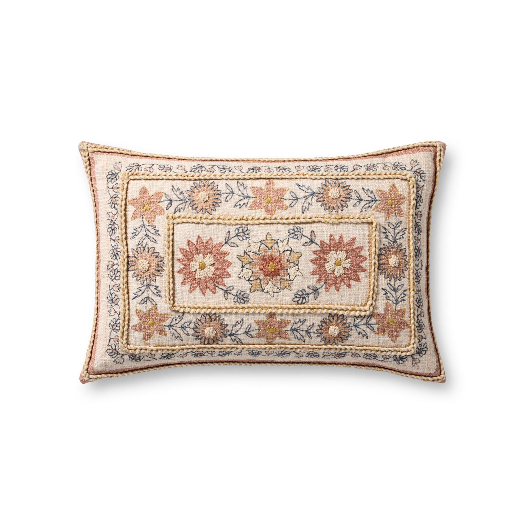 Red / Multi Pillow - Aerial Image