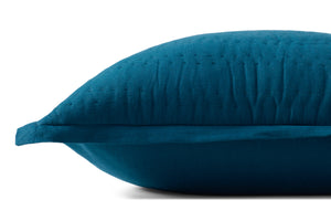 Blue Pillow - Rug Corner (H)