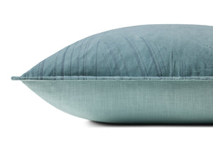 Blue Pillow - Rug Corner (H)
