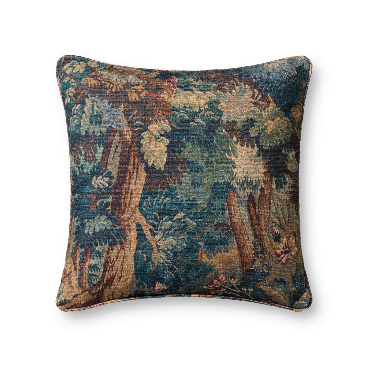 Green / Multi Pillow - Aerial Image