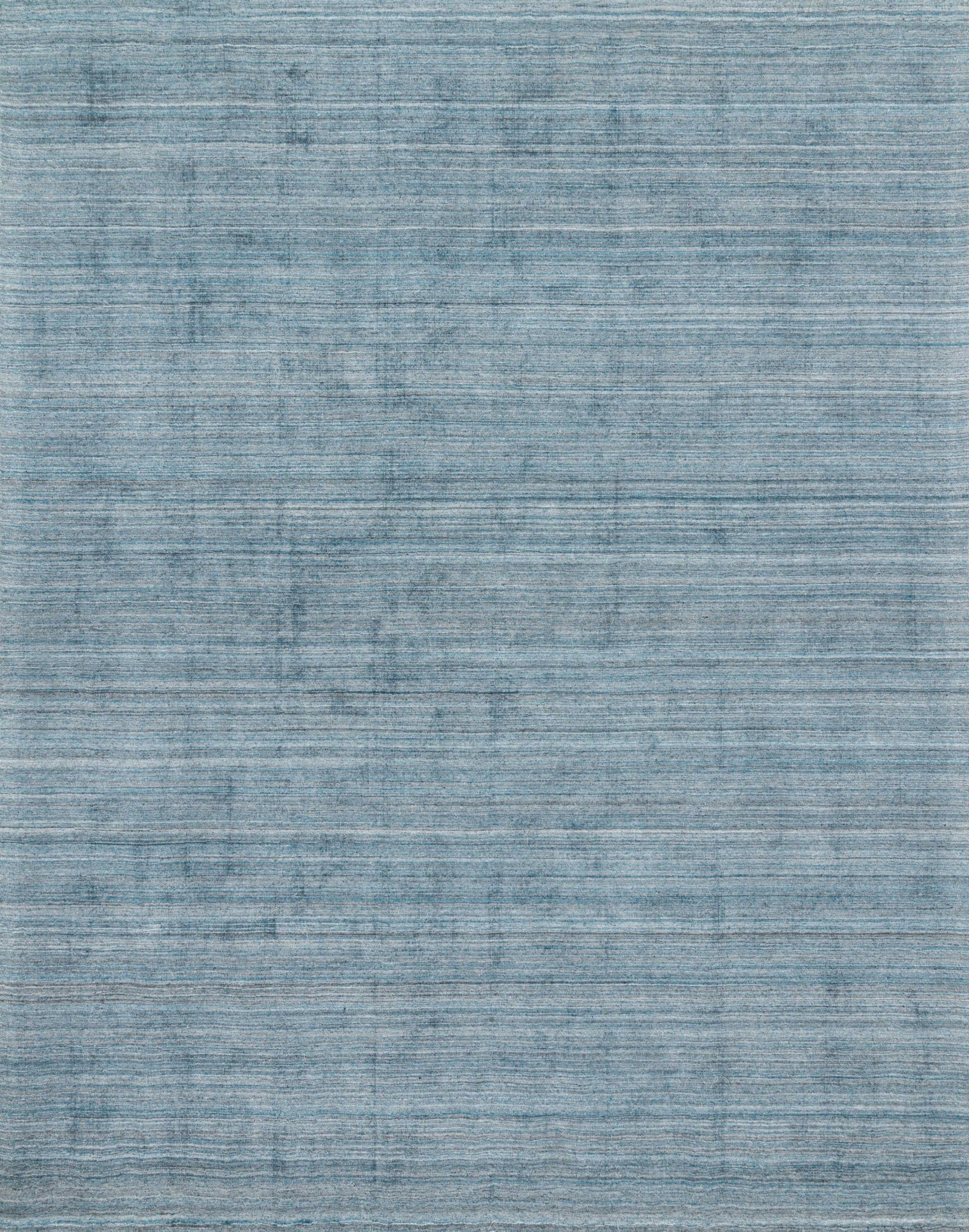 front view of Pasadena Aqua luxury Rug