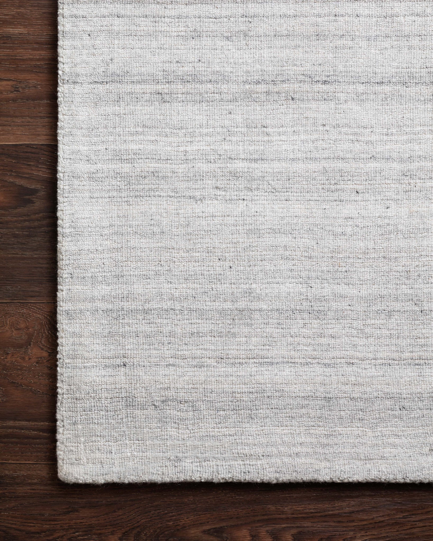 detail view of Pasadena Fog luxury Rug