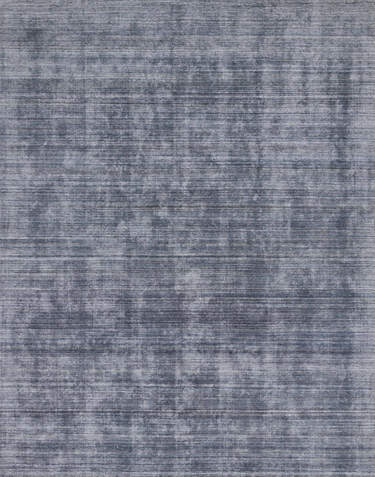 front view of Pasadena Indigo luxury Rug