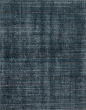 front view of Pasadena Midnight luxury Rug