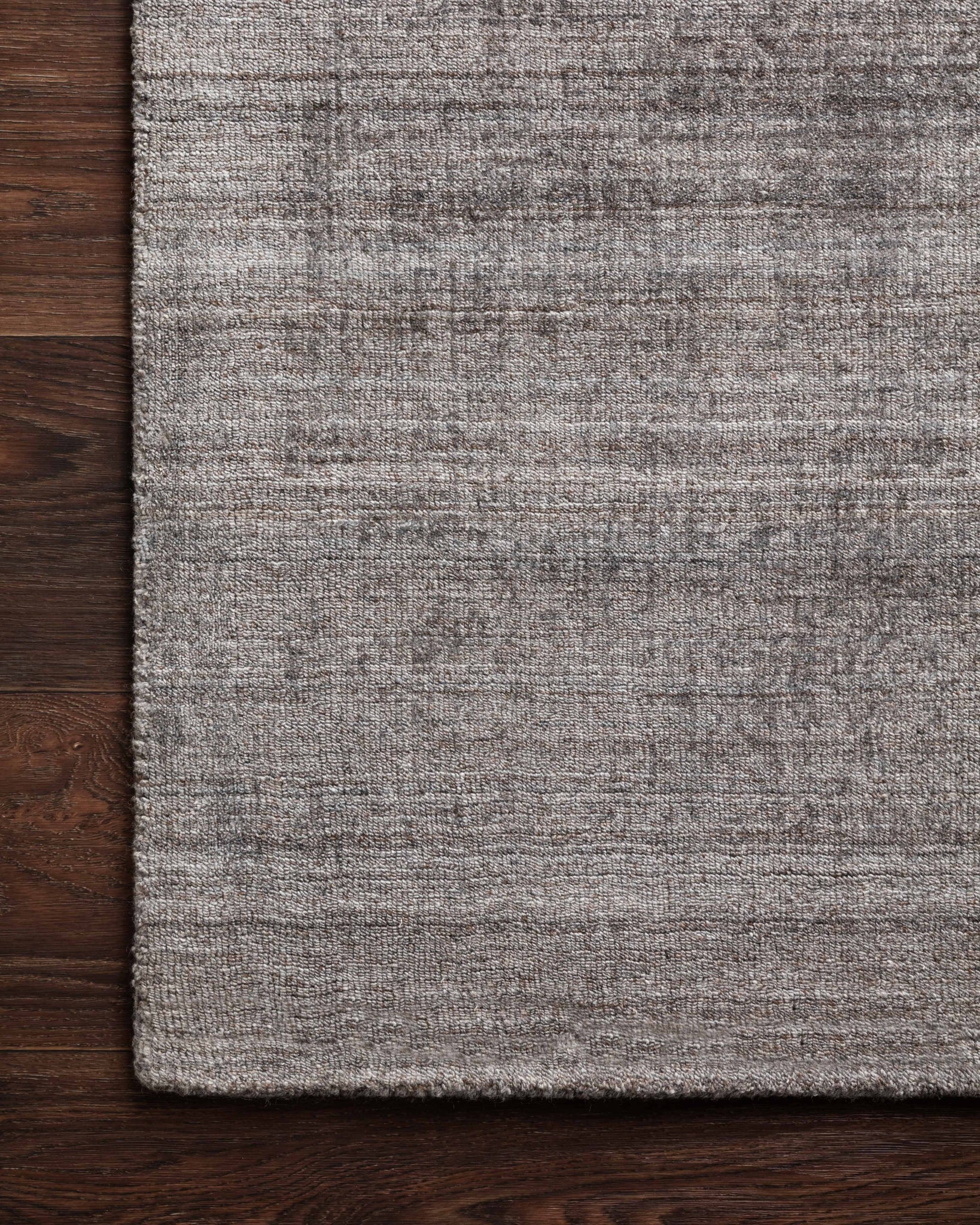 detail view of Pasadena Smoke luxury Rug