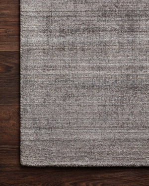 detail view of Pasadena Smoke luxury Rug