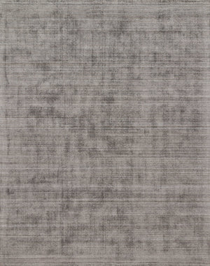 front view of Pasadena Smoke luxury Rug