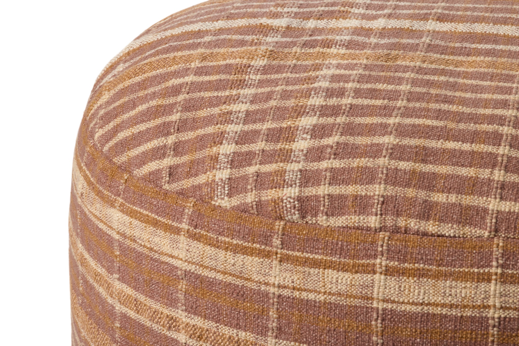 Wallace Clay Clay Pouf - Rug Corner (H)