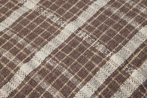 Wallace Chocolate Chocolate Pouf - Macro Detail (H)