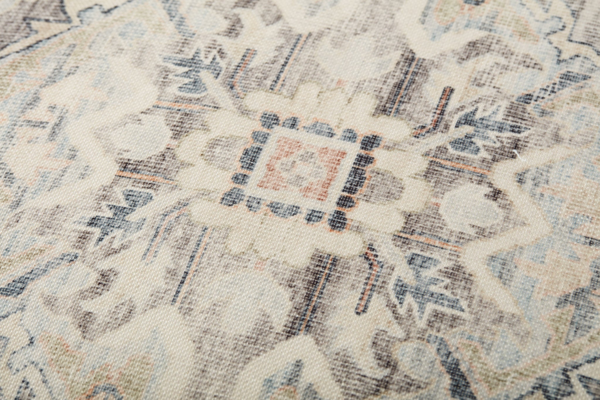 Poufs Beige / Multi - Macro Detail (H)