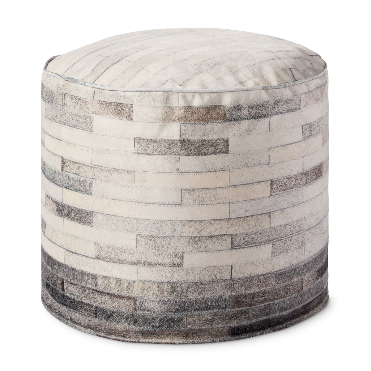 Ivory / Grey Pouf - Aerial Image