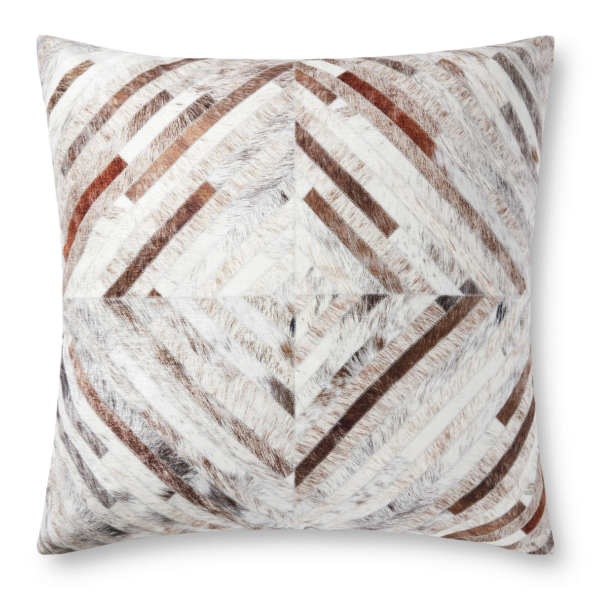 Grey / Multi Floor Pillow - Aerial Image
