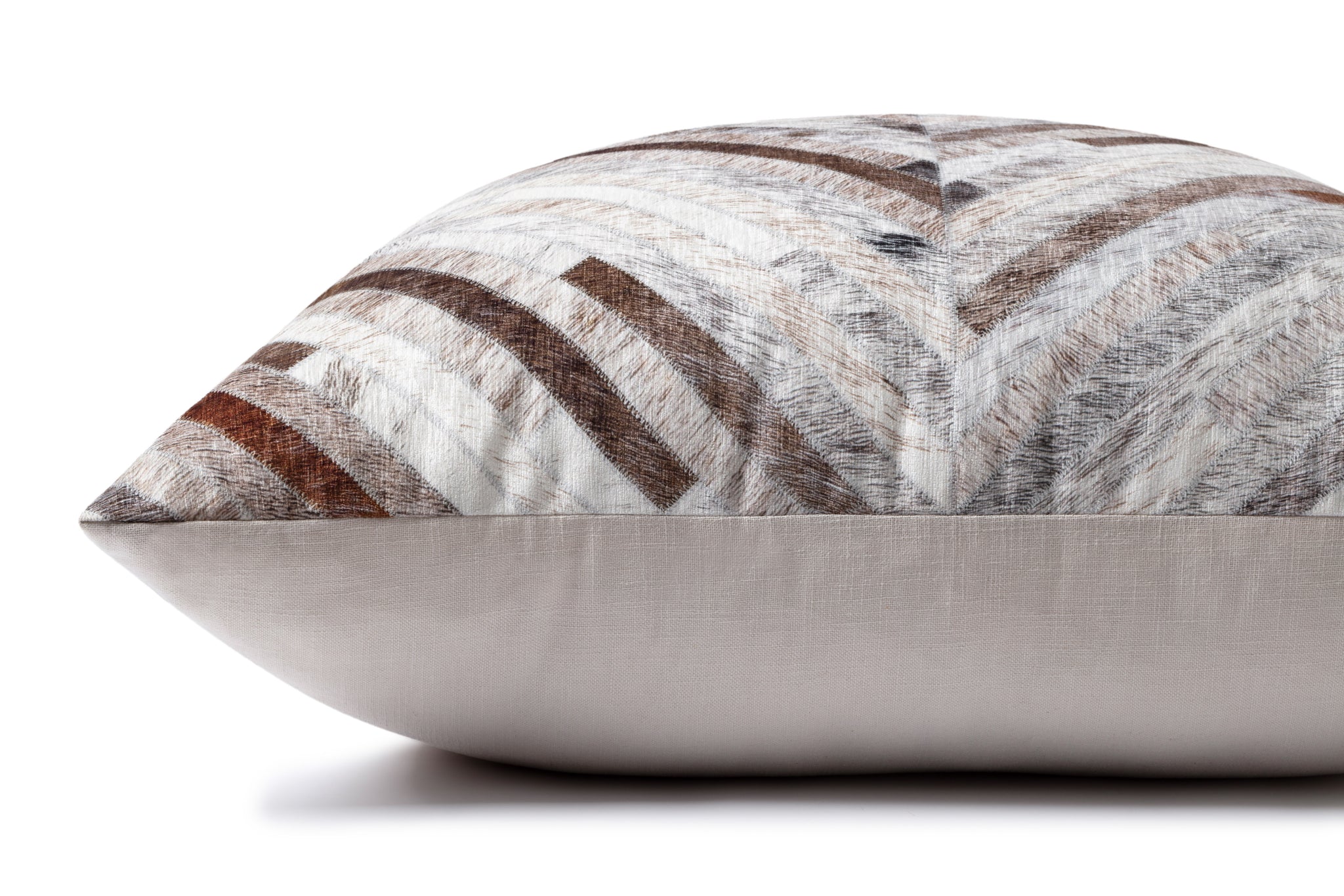 Grey / Multi Floor Pillow - Rug Corner (H)