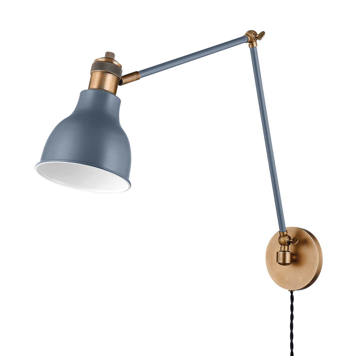Makin Plug-In Sconce 6" x 19.25"