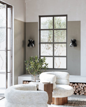 Pomona Wall Sconce - Lifestyle [B7891-SBK]