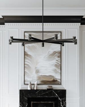 Predock Chandelier 64" - Lifestyle [9164-BBR]