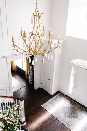 Prosecco Chandelier 46.25" - Lifestyle [293-012-GL]