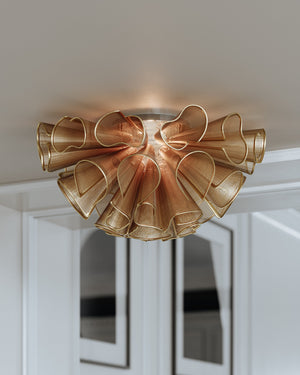 Pulse Semi Flush - Lifestyle [218-31-GL] image production Major Visual
