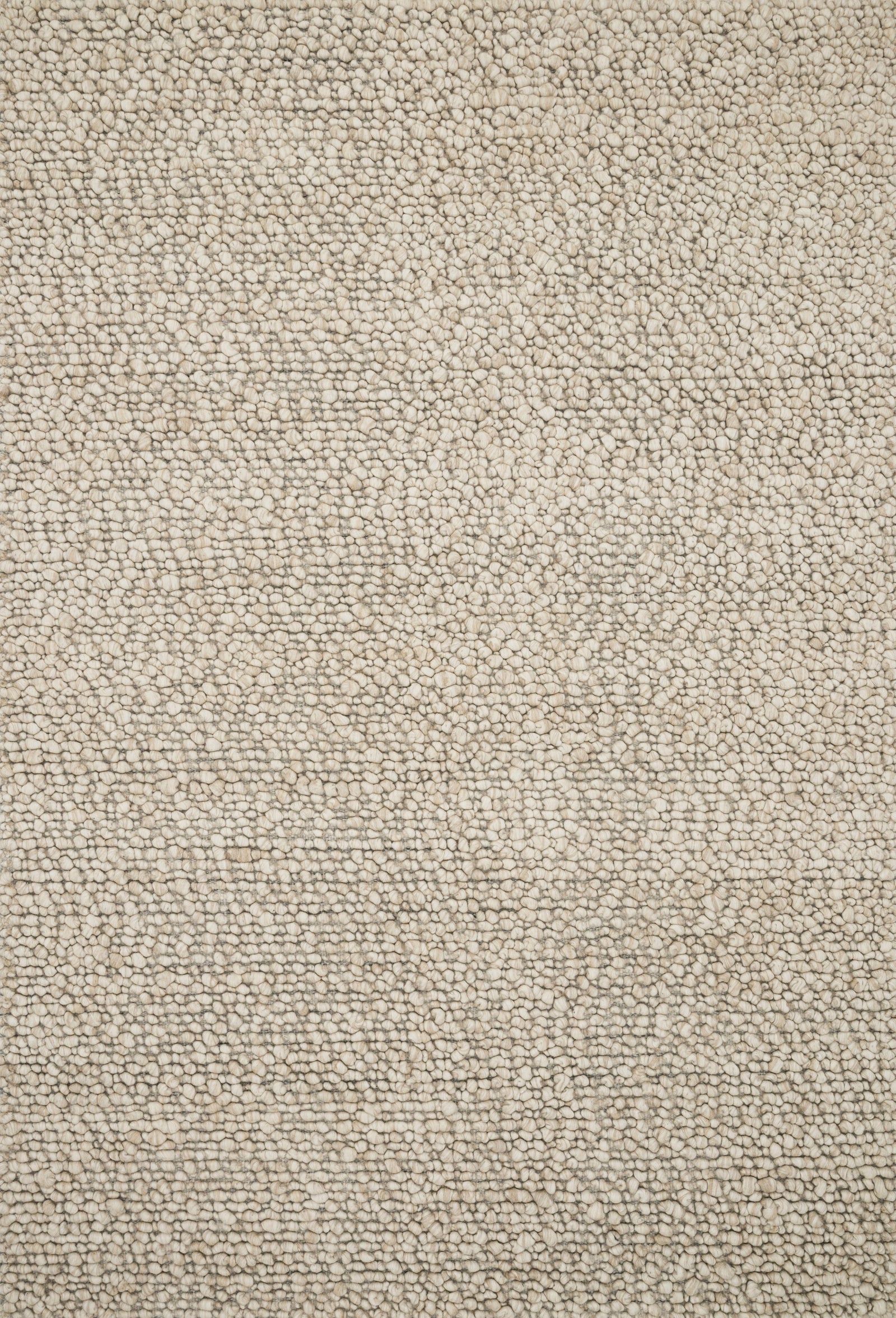 front view of Quarry Oatmeal luxury Rug
