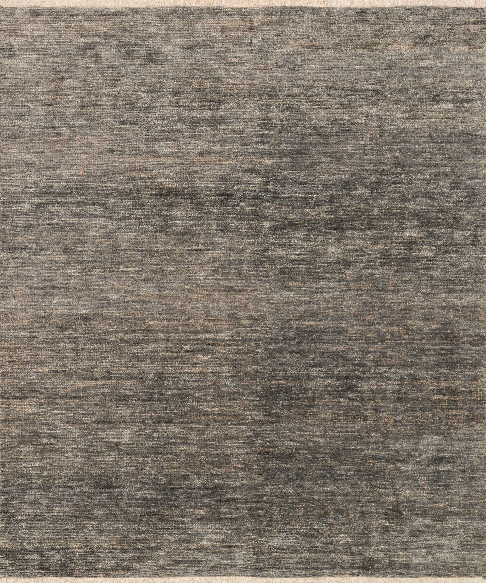 front view of Quinn Grey luxury Rug
