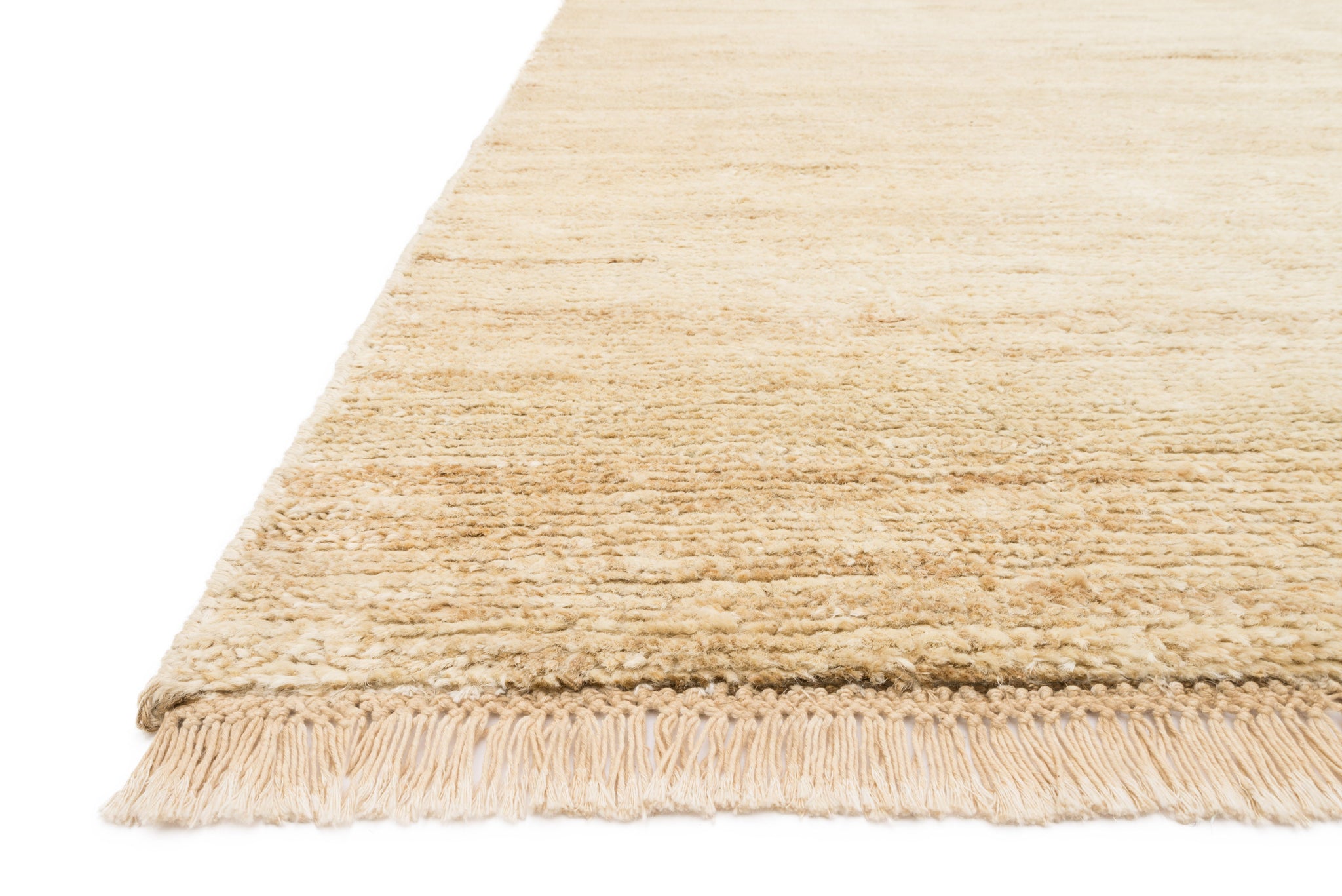 angle view of Quinn Ivory luxury Rug