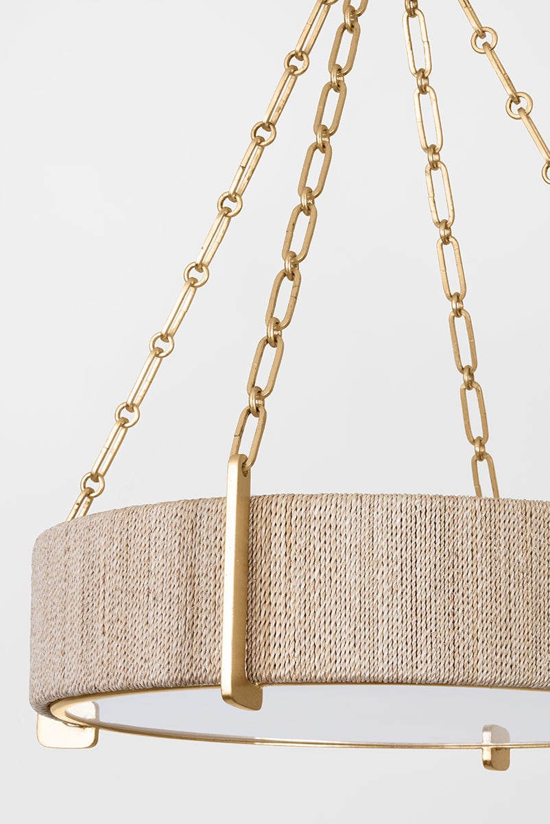 Quebec Chandelier 30.75" - Alt [1636-GL]