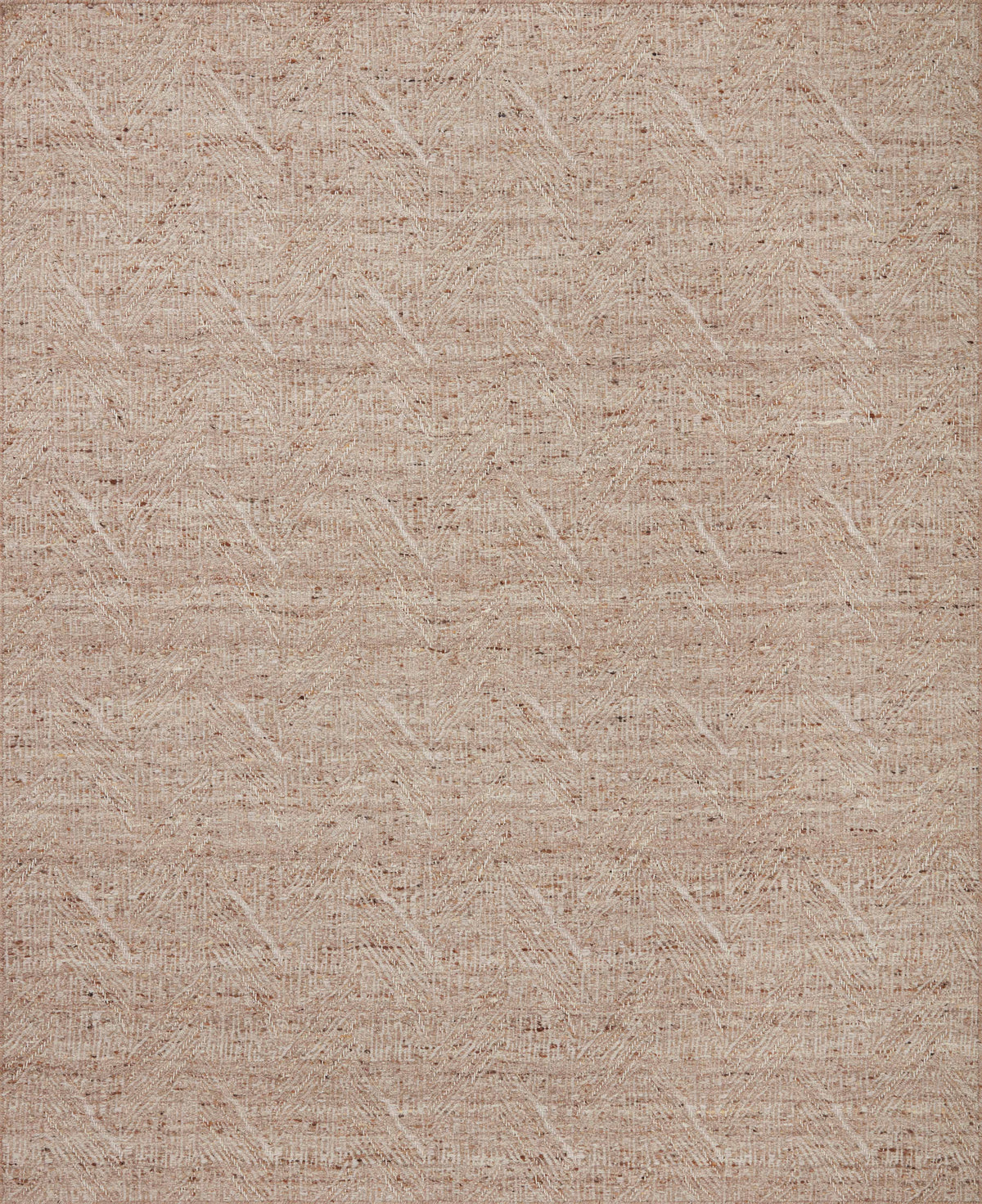 front view of Raven Oatmeal / Natural luxury Rug