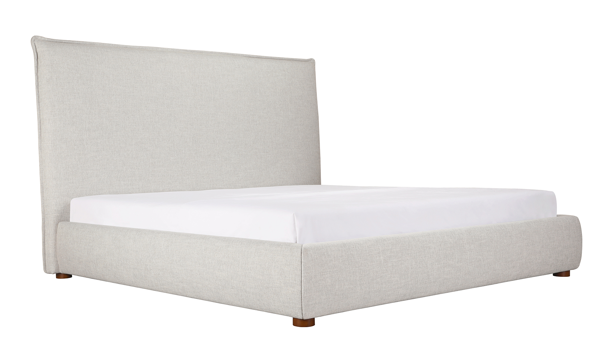 TÊTE DE LIT HAUTE LUZON KING BED GRIS CLAIR