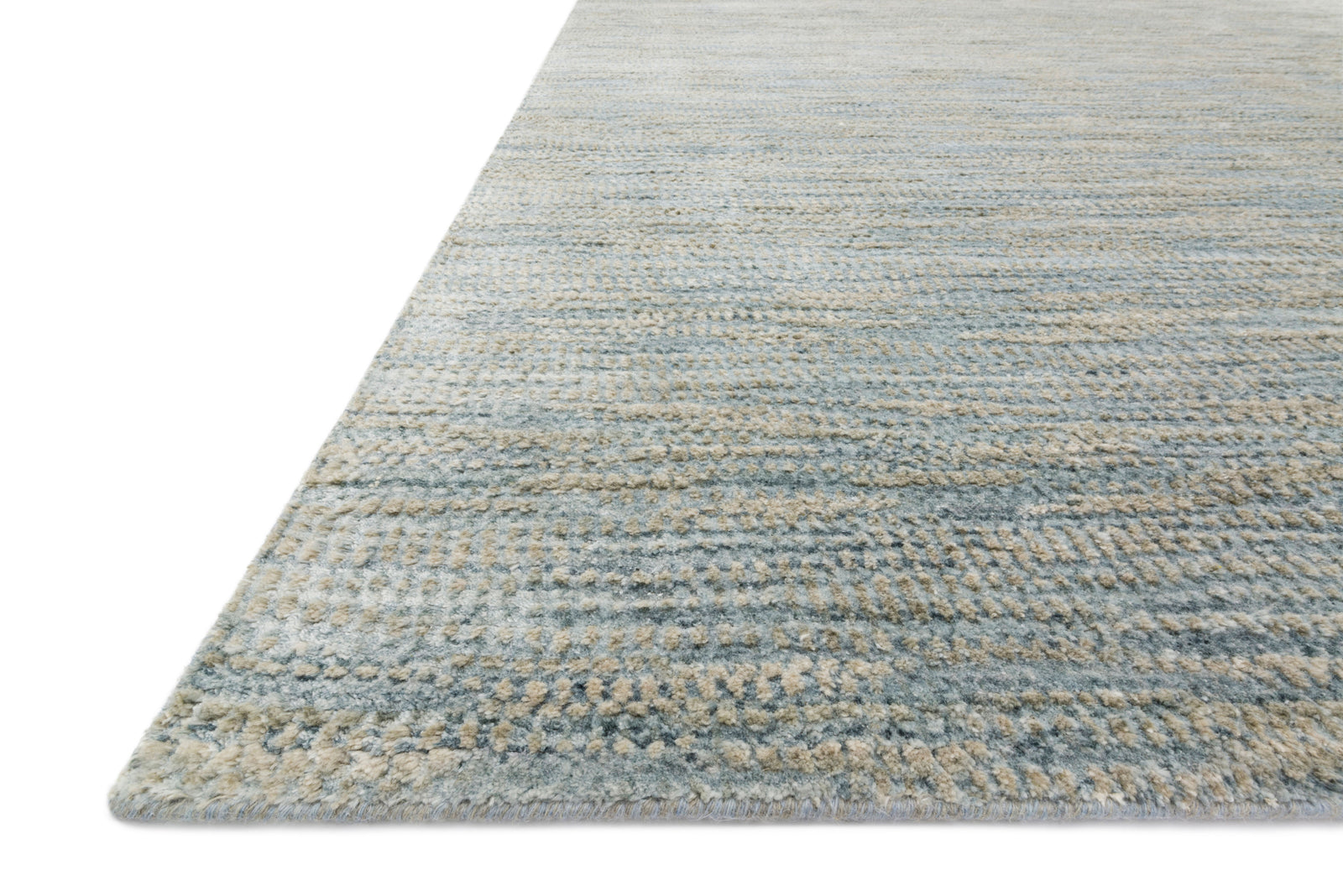 front view of Robin Mist luxury Rug