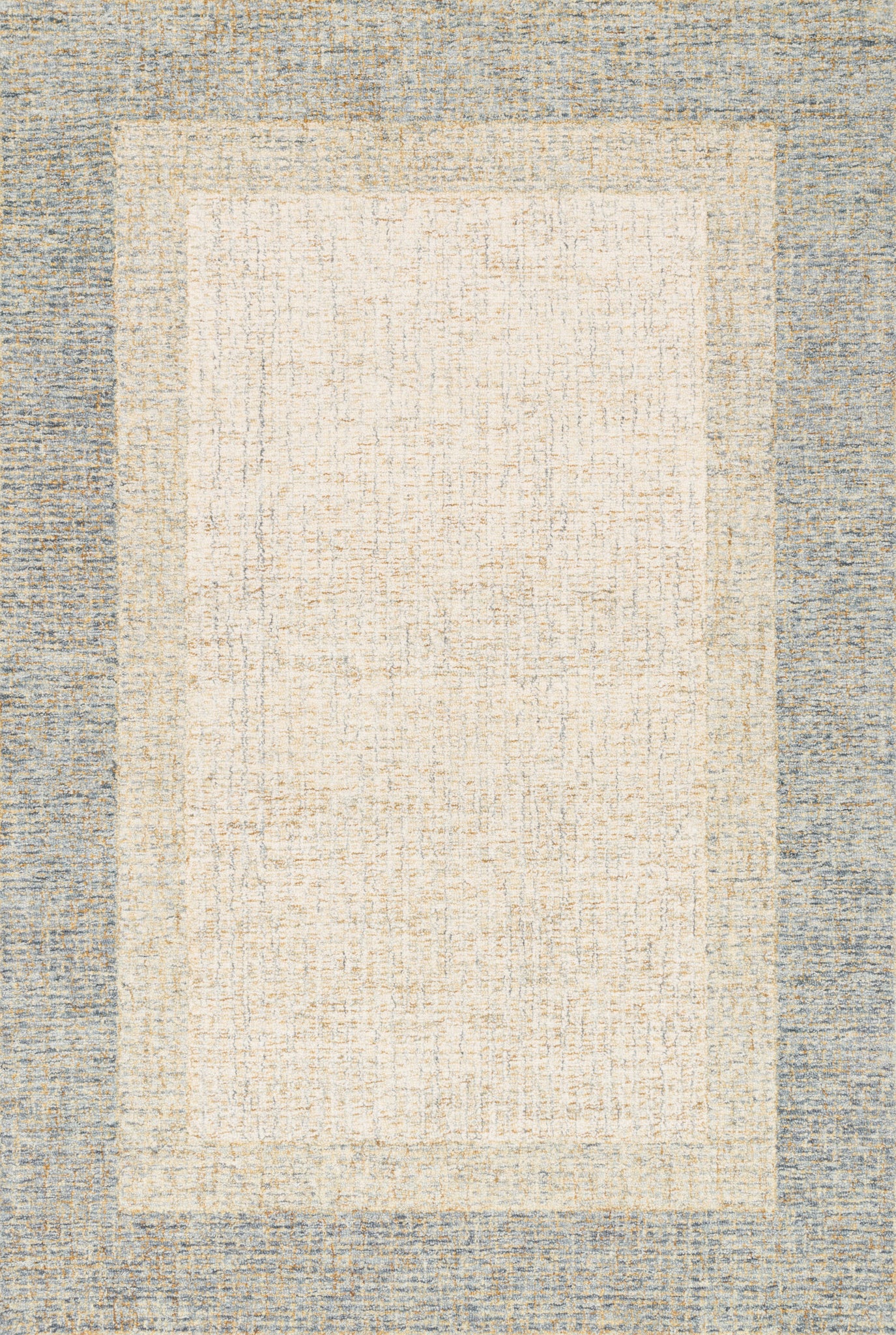 front view of Rosina Sand luxury Rug