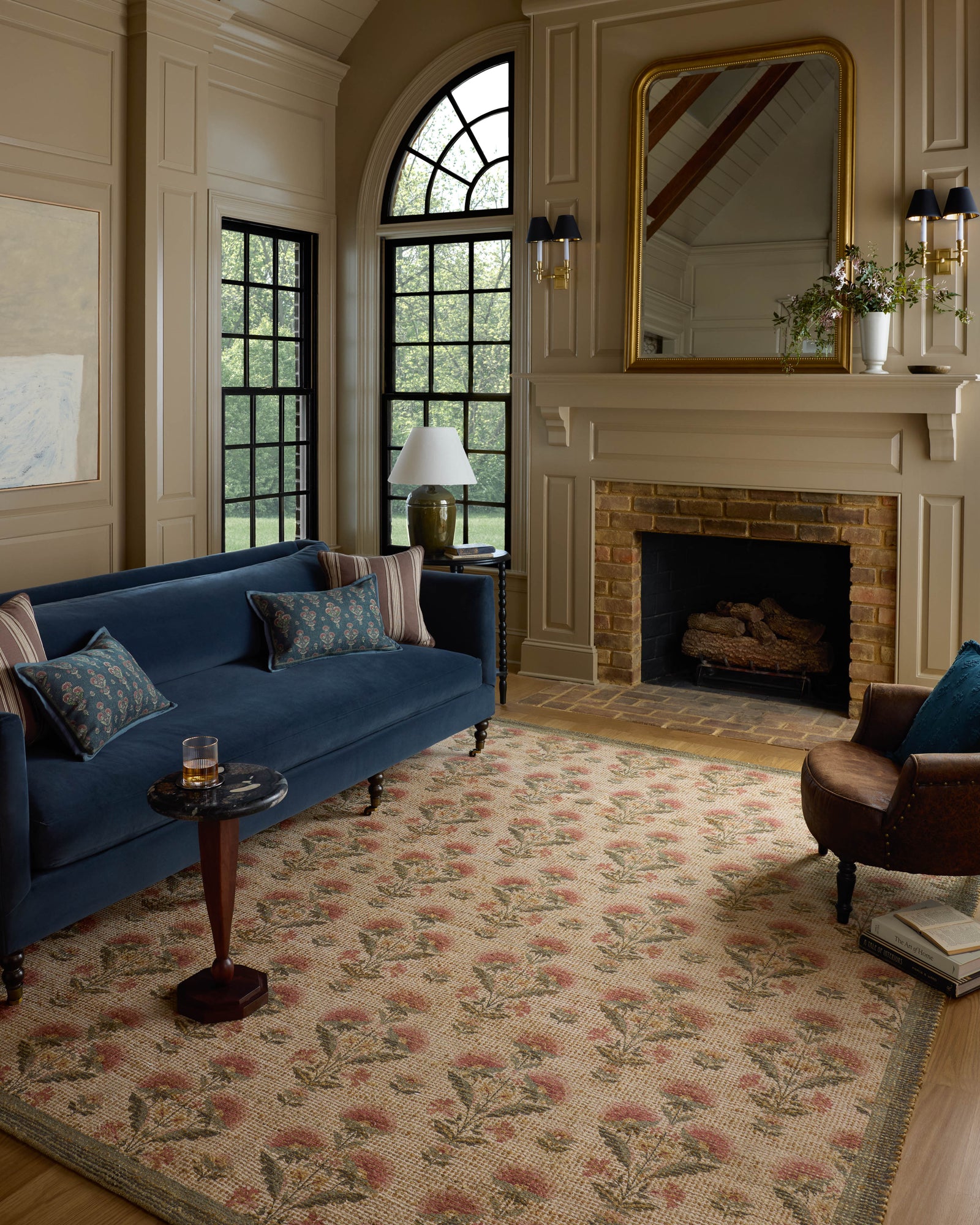 Rue Sage / Blush — a Loloi rug at Laurie Yapp Home.