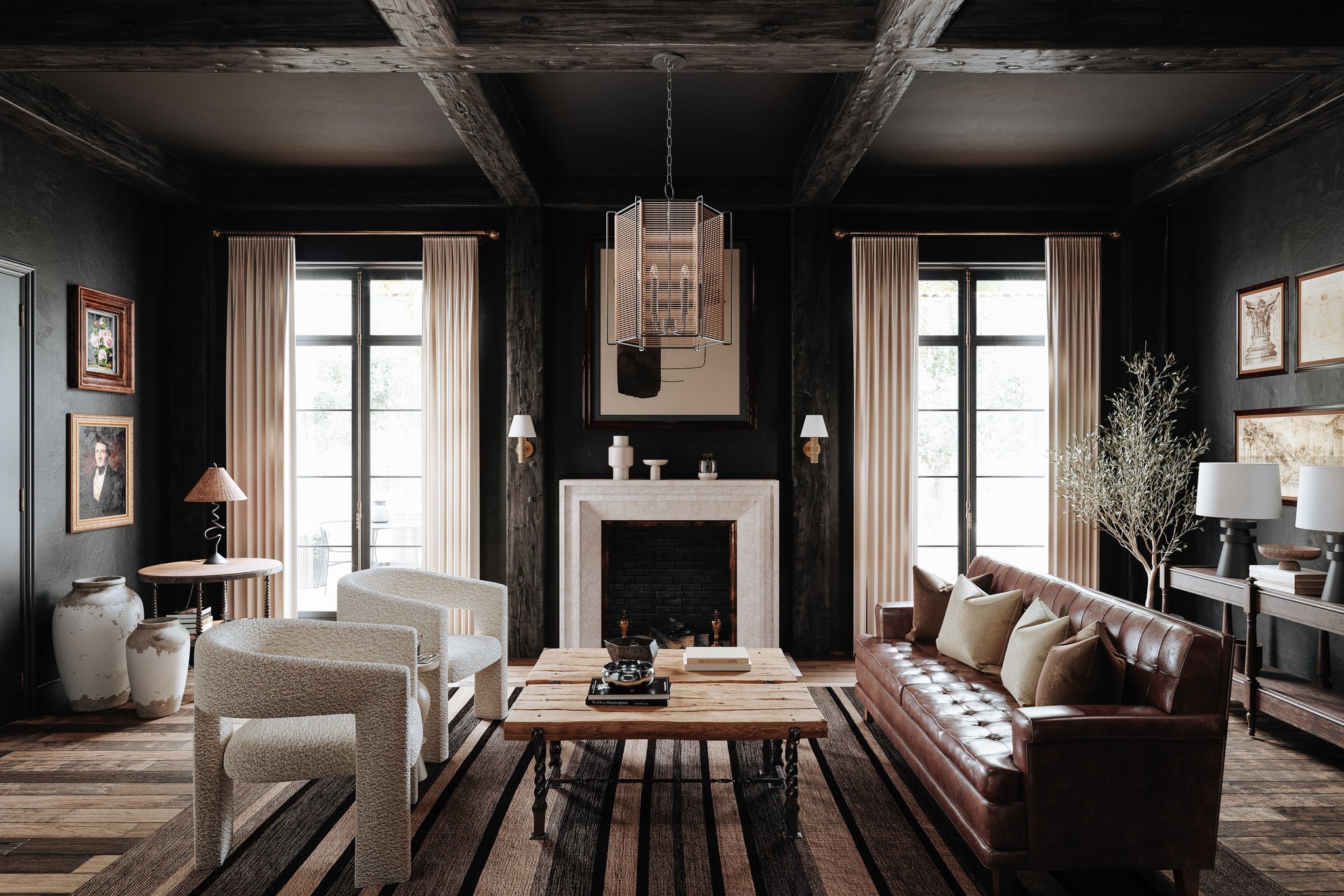 Alaric Table Lamp - Lifestyle [PTL1026-FOR]