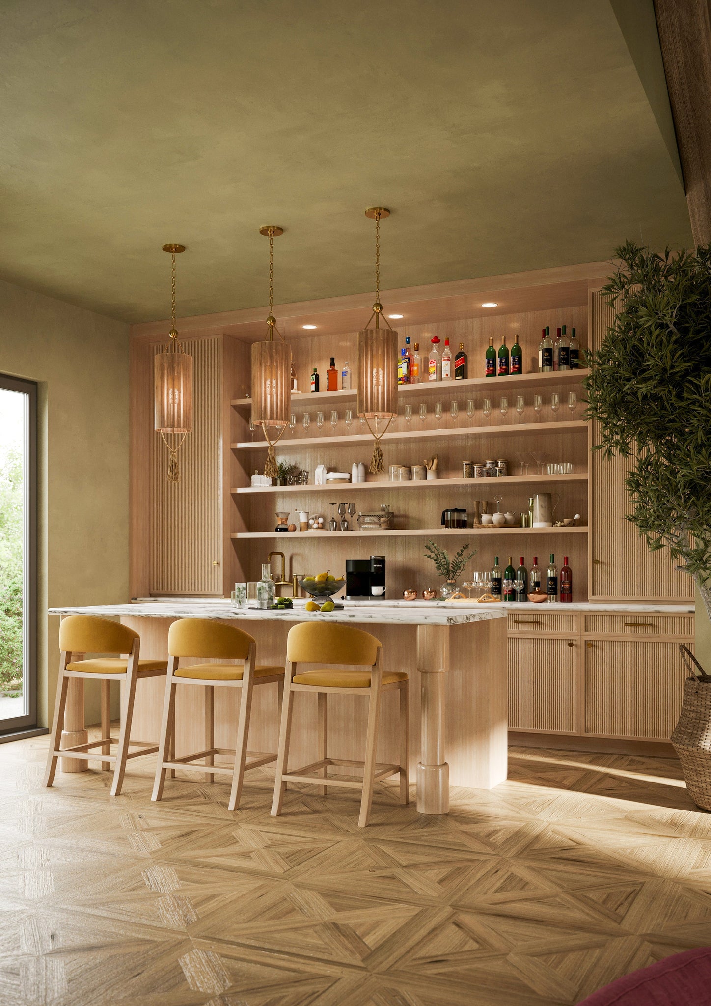 Reyn Pendant 7.75" - Lifestyle [H1036701S-AGB]