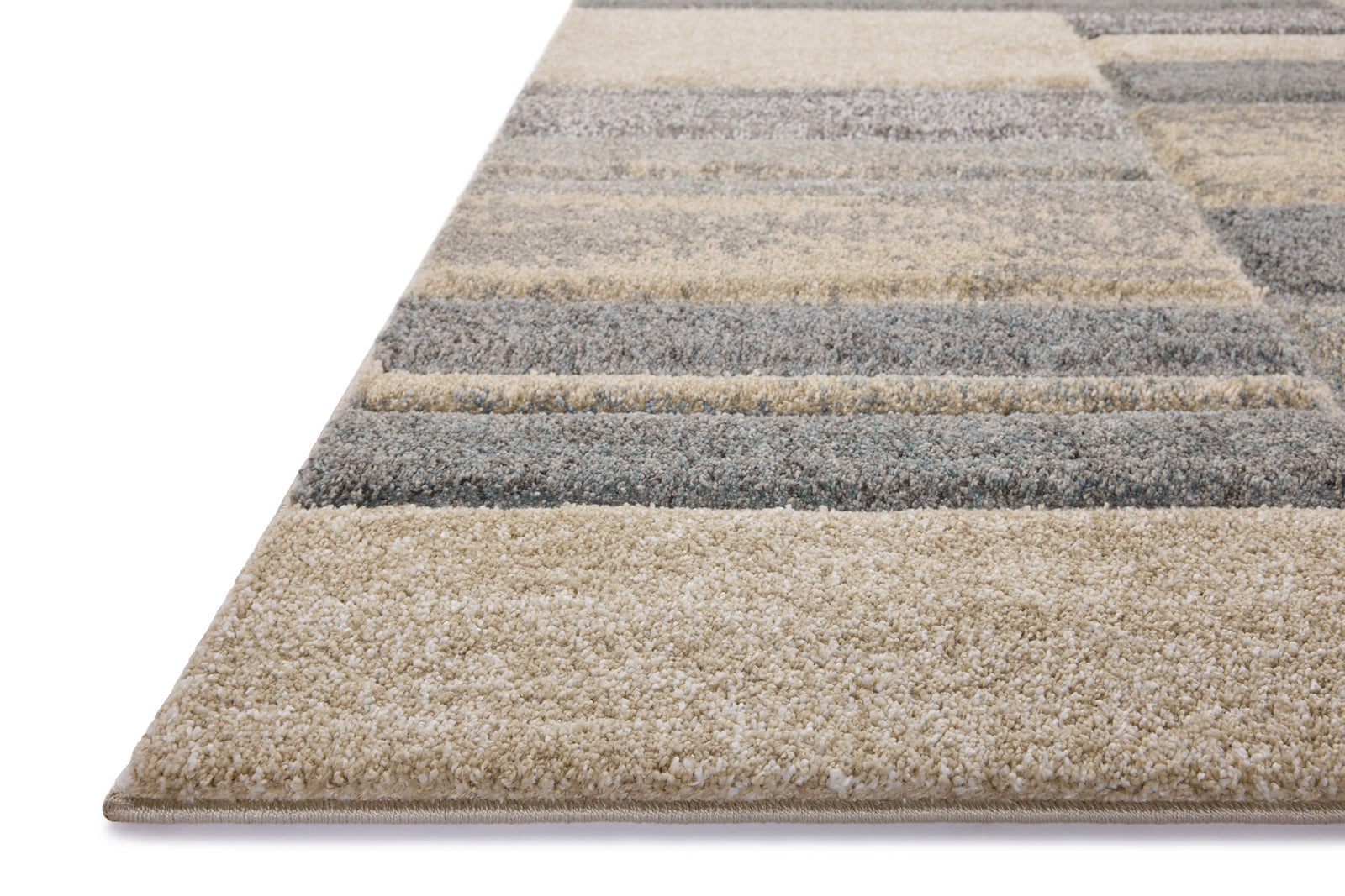Silas Slate / Sand — a Loloi rug at Laurie Yapp Home.