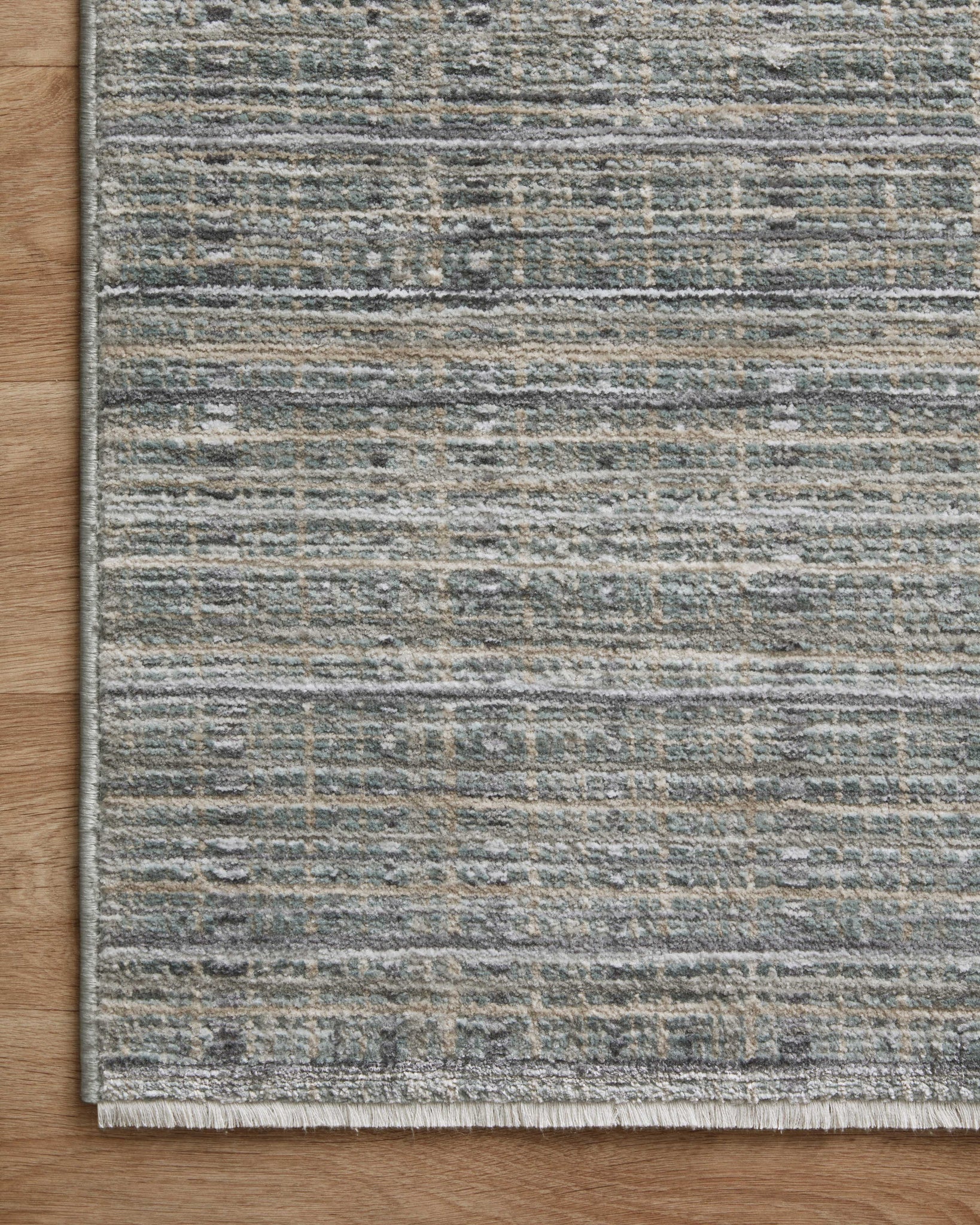 lifestyle view of Soho Jade / Stone luxury Rug